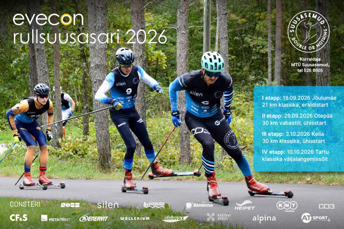 Evecon Rullsuusasari 2026 avas registreerimise